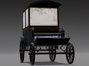 Old Carriage Modelo 3D