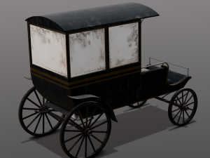 Old Carriage Modelo 3D