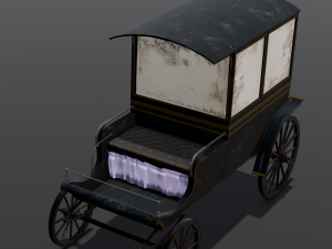 Old Carriage Modelo 3D