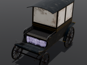 Old Carriage Modelo 3D