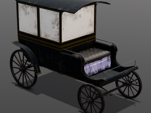 Old Carriage Modelo 3D