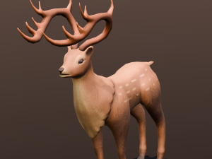 Deer 3D Model