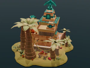 Island 3D Model
