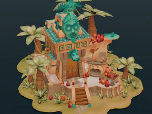 Island 3D Model