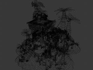 Island 3D मॉडल