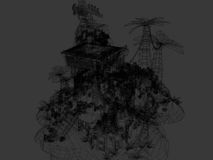 Island 3D Model