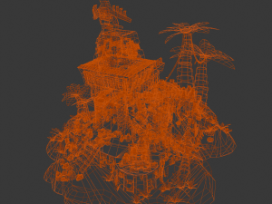 Island 3D मॉडल