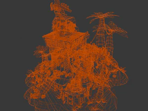 Island 3D Model