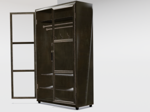 Cupboard Shelf 3D Model