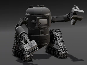 Roboter 3D Modell