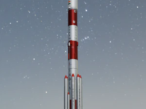 Rocket 3D Model