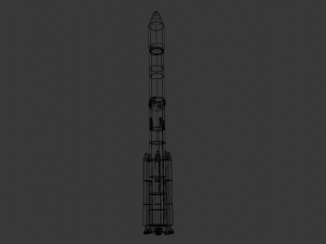 Rocket Model 3D