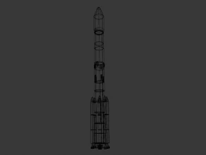 Rocket 3D Model