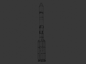 Rocket Model 3D