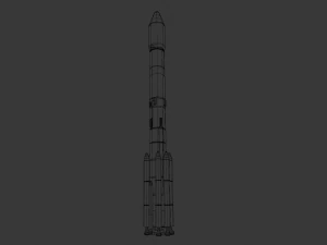 Rocket 3D Model