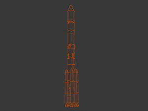 Rocket 3D Model