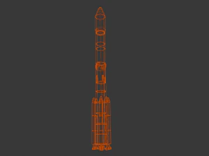 Rocket 3D Model