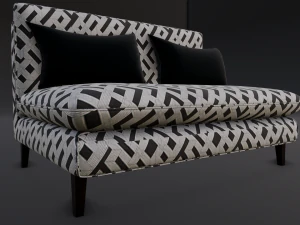 Insieme del divano Modello 3D