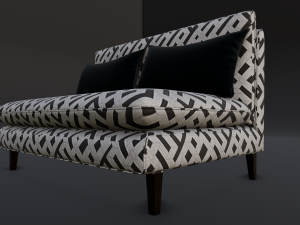 Sofa Set 3D Модель