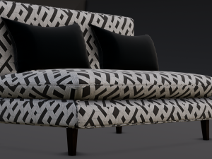 Sofa Set 3D Модель