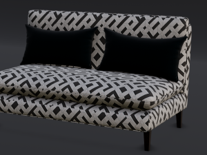 Sofa Set 3D Модель