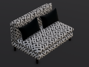 Sofa Set 3D Модель