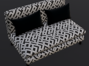 Sofa Set 3D Модель