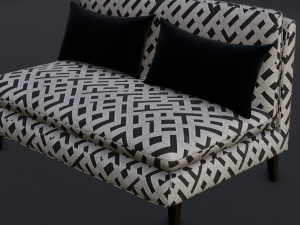 Sofa Set 3D Модель