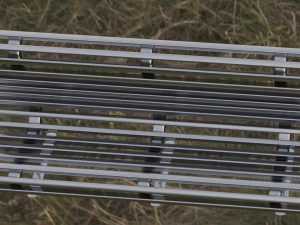Steel Bench 3D Model