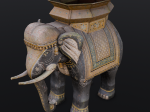 Elephant statue Modelo 3D