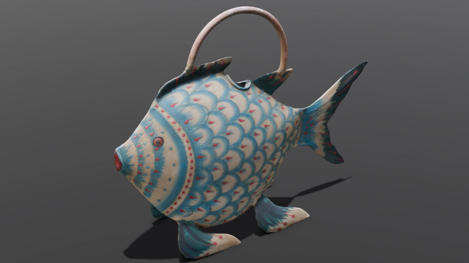 Professional 3D Sci-Fi Laptop Model 3D Model .c4d .max .obj .3ds .fbx .stl .blend 