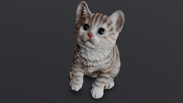 Kitten 3D-Modell .c4d .max .obj .3ds .fbx .stl .blend 