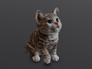 Kitten 3D-Modell