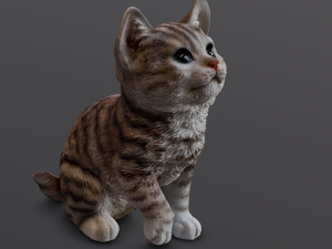 Kitten 3D-Modell