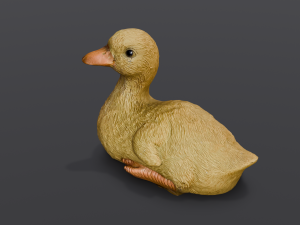 Cartoon Duck Modelo 3D