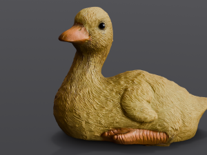 Cartoon Duck Modelo 3D