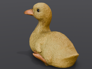 Cartoon Duck Modelo 3D