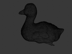 Cartoon Duck Modelo 3D