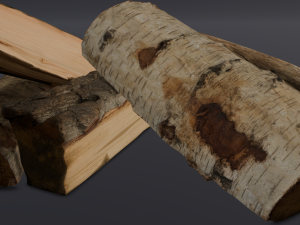Firewood 3D Model