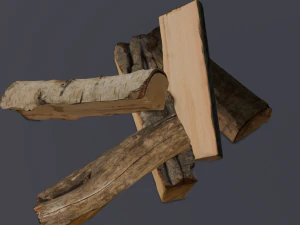 Firewood 3D Model