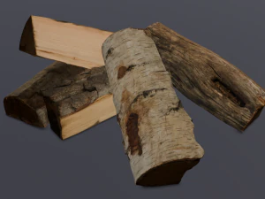 Firewood 3D Model