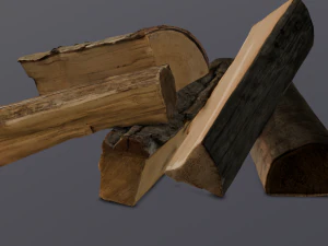 Firewood 3D Model