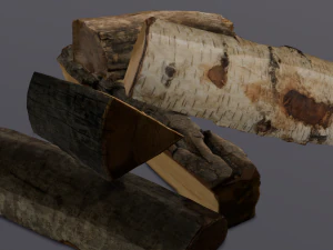 Firewood 3D Model
