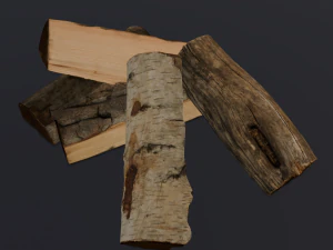 Firewood 3D Model