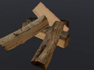 Firewood 3D Model