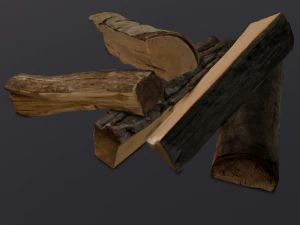 Firewood 3D Model