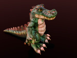 Dragon Toy 3D Model