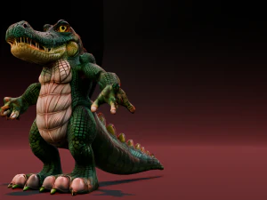 Dragon Toy 3D Model