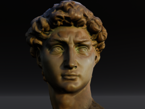 David Michelangelos Statue 3D Model