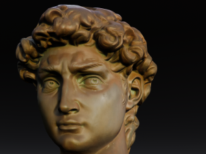 David Michelangelos Statue 3D Model